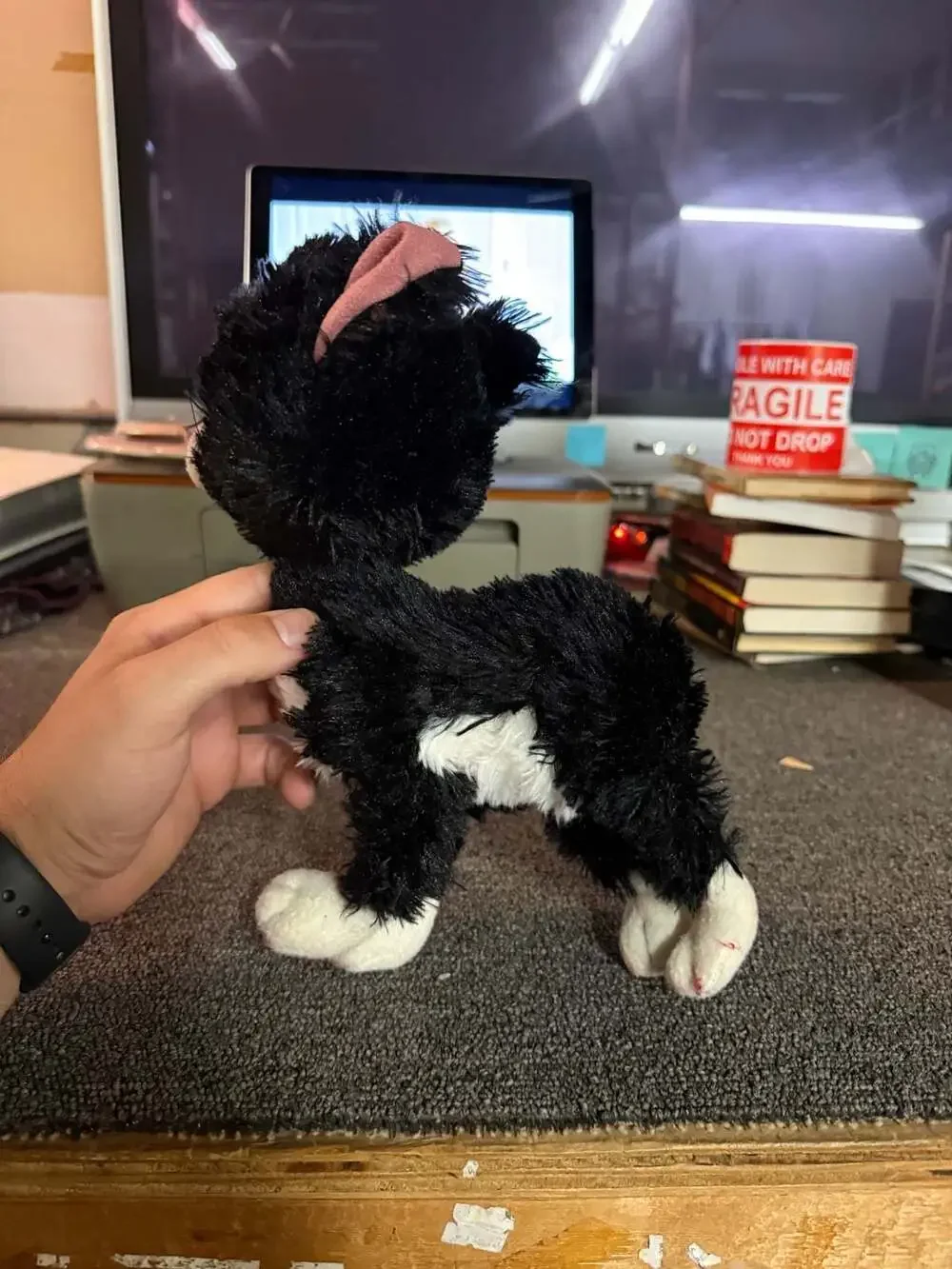 Disney Bolt Mittens Plush Cat
